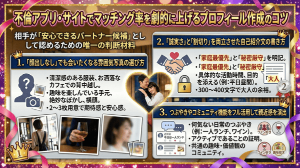 不倫や浮気がバレないためのアプリ・サイトの活用術